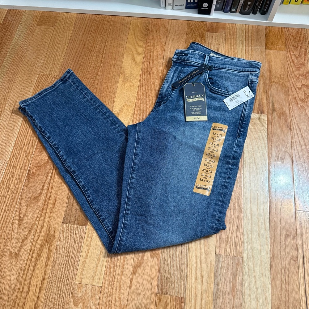 [Daniel Cremieux] Mens Classic Blue Slim fit Jeans